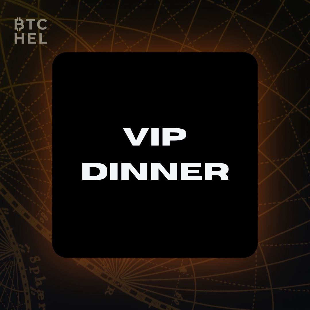 BTCHEL VIP Dinner event artwork