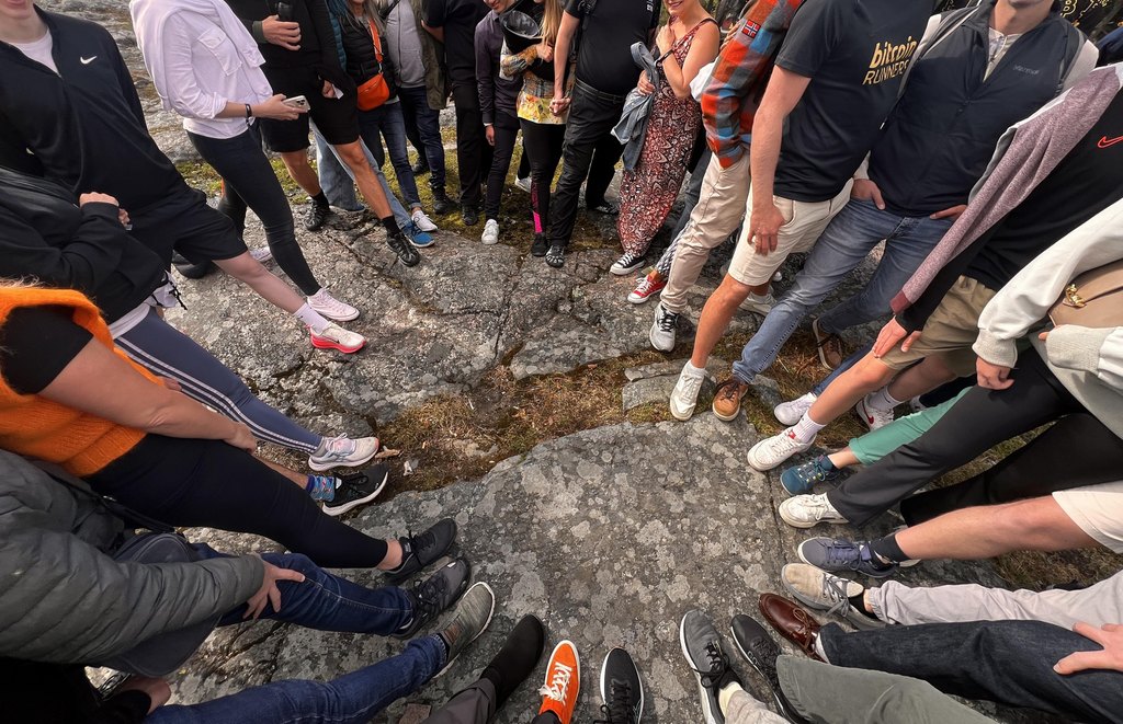 Helsinki Bitcoin Walk event artwork